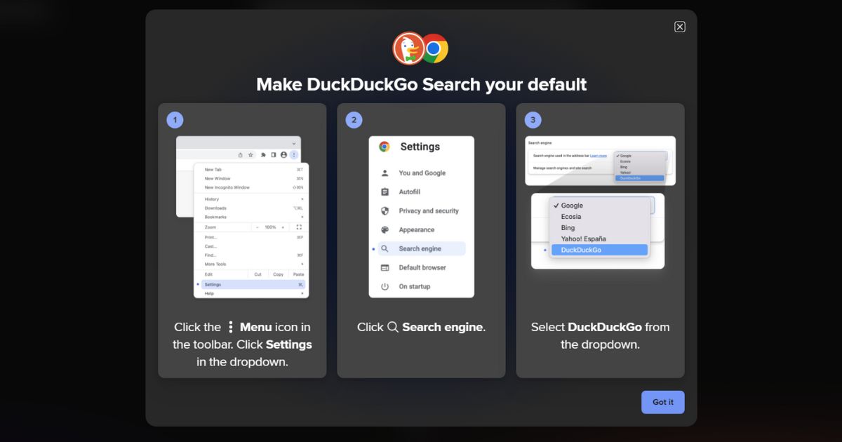 How to Switch to DuckDuckGo 