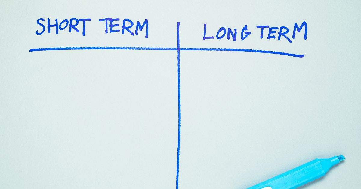 Long-term vs. Short-term Impact